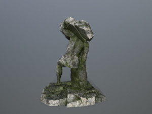 HerculesandLion Model 3D