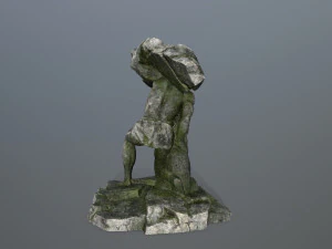 HerculesandLion 3D Model