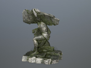 HerculesandLion Model 3D