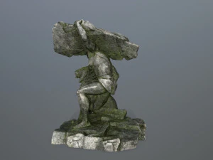 HerculesandLion 3D Model