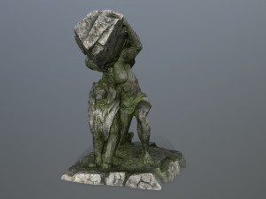 HerculesandLion Model 3D