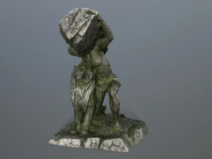 HerculesandLion 3D Model