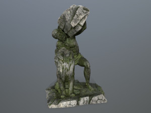 HerculesandLion Model 3D
