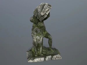 HerculesandLion 3D Model