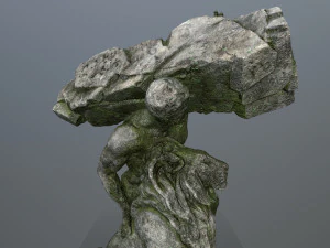 HerculesandLion 3D Model