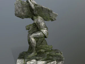 HerculesandLion 3D Model