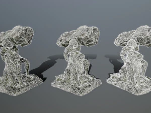 HerculesandLion 3D Model