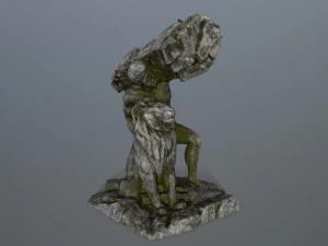 Геркулес и Лев 3D Модель