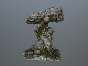 HerculesandLion 3D Модель