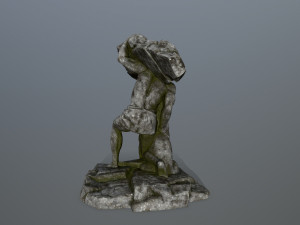 HerculesandLion 3D Модель