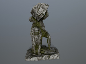 HerculesandLion 3D Модель