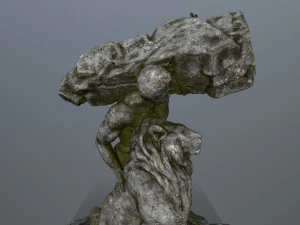 HerculesandLion 3D Model