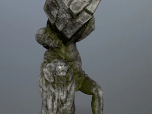 HerculesandLion 3D Model