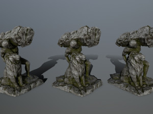 HerculesandLion 3D Модель