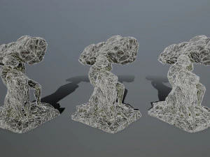 HerculesandLion 3D Model