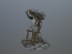 HerculesandLion 3D 模型
