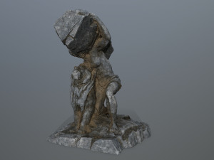 HerculesandLion 3D 模型