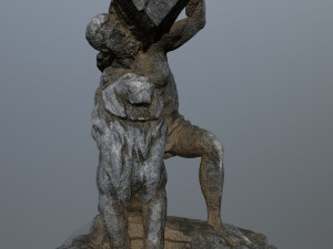 HerculesandLion 3D 模型