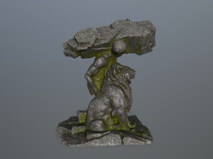 HerculesandLion 3D मॉडल