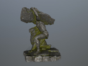 HerculesandLion 3D मॉडल