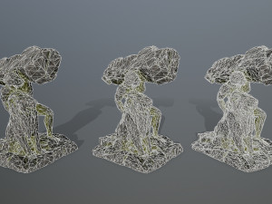 HerculesandLion 3D मॉडल