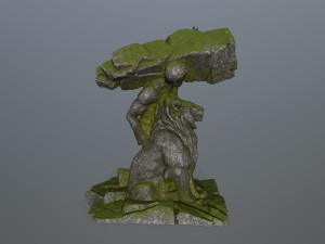 HerculesandLion Modèle 3D
