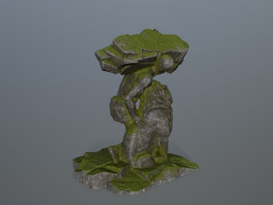 HerculesandLion Modèle 3D