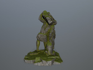 HerculesandLion Modèle 3D