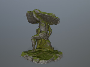 HerculesandLion Modèle 3D