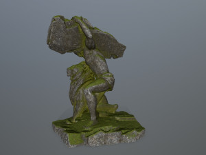 HerculesandLion Modèle 3D