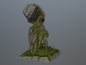 HerculesandLion Modèle 3D