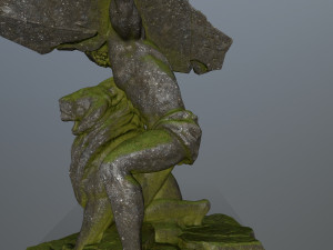 HerculesandLion Modèle 3D