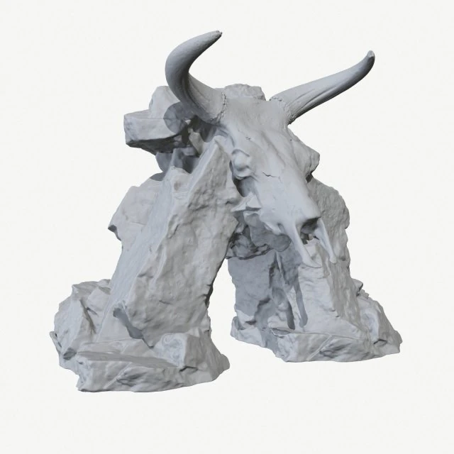 SkullGateStl 3D Print Model .c4d .max .obj .3ds .fbx .stl .blend 
