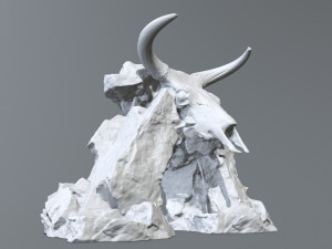 SkullGateStl 3D Print Model