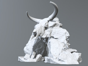 SkullGateStl 3D Print Model