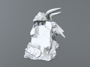 SkullGateStl 3D Print Model