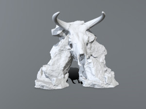 SkullGateStl 3D Print Model