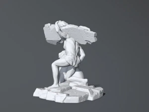 HerculesandLion 3D Print Model