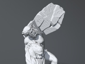 HerculesandLion 3D प्रिंट मॉडल