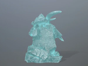 Ice skull gate 3D Model