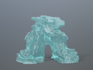 Ice skull gate Modelo 3D