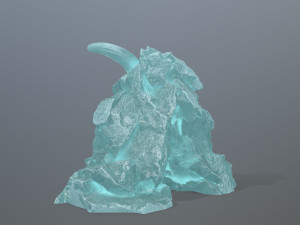 Ice skull gate Modelo 3D