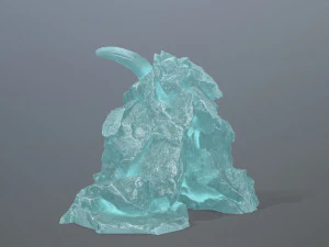 Ice skull gate 3D Model