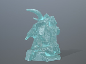 Ice skull gate Modelo 3D