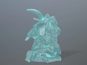 Ice skull gate 3D Model