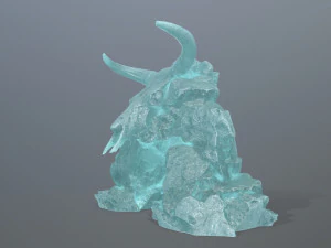 Ice skull gate 3D Model