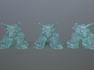 Ice skull gate Modelo 3D