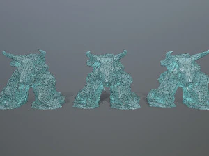 Ice skull gate 3D Model