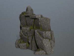 Cliff rocks 3D Model