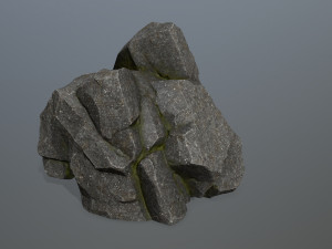 Cliff rocks 3D Model